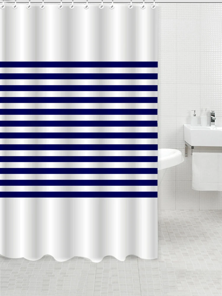 Designer Modern Folding Eco Friendly Digital Print Bath Shower