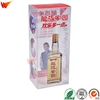 wanli brand creative design new raw materials innovation craft PP PET PVC custom white spirit plastic packaging boxes
