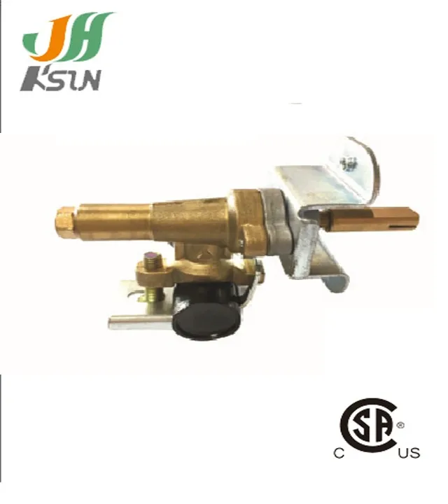 Camping Lpg Gas Grill Parts Flow Control Brass Valve Butane 1/2psi