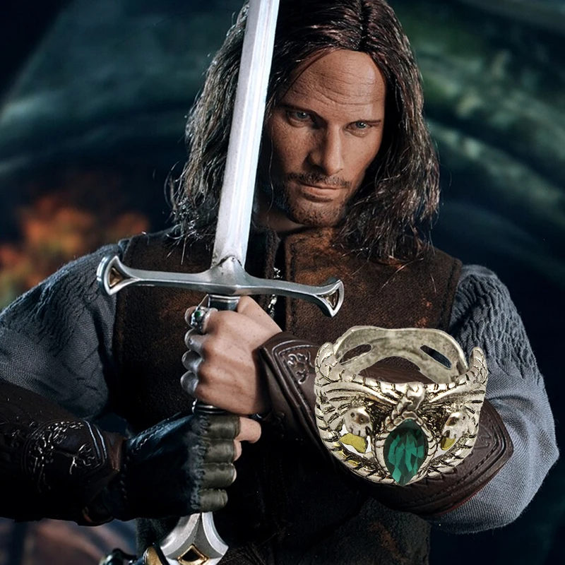 Movie Jewelry Rings Aragorn's Ring of Barahir One Ring Fashion Jewelry