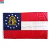 China maker 3*5ft DROP SHIPPING Current Georgia Flag