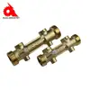 forging brass underfloor heating manifold flow meter