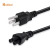 UL approval Black AC power cord cable with 2 pin power plug Heavy Duty Multi Plug Extension Cord UL Listed Ac Power Cord