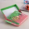 OEM logo carton printed baby bandana bibs paper packaging box with lid