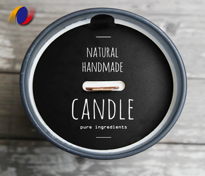 
Recycled kraft paper candle cover ,kraft dust cover lid 