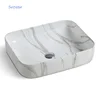italian carrara natural stone bathroom sinks white marble wash basin
