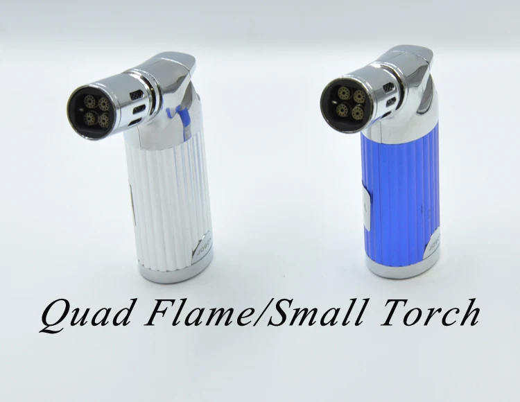 2019 Jobon Brand Cool Torch Lighter For Cigar Butane Refillable Jet