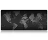 World Map Gaming Mouse Pad with Stitched Edges Non-Slip Rubber Mousepad for Computer PC Keyboard Laptop
