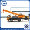 Hydraulic 12 Ton Rotary Table Truck Crane With Lower Price