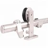 DIY 6.6FT Stainless Steel Modern Interior Sliding Barn Closet Cabinet Door Track Hardware Kit