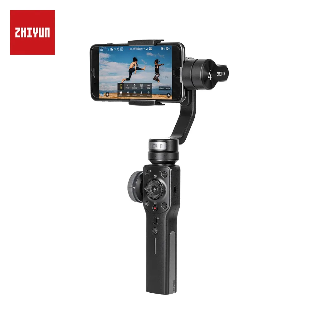 

Zhiyun Smooth 4 Q 3-Axis Handheld Smartphone Gimbal Stabilizer for XS XR X 8Plus 8 7P 7 S9 S8 S7 & Action Camera