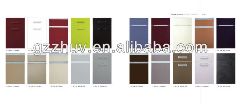 Kitchen Cabinet Door High Gloss Vinyl Wrap Doors Kitchen Cabinets