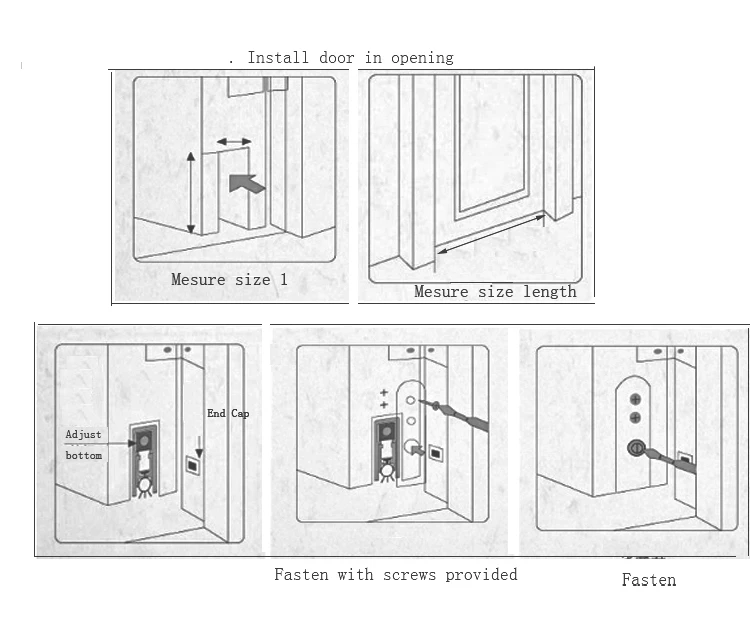 Aluminum Gap Sealer For Door Bottom Door Fitting Buy China Sealer For