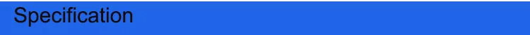 specificaton