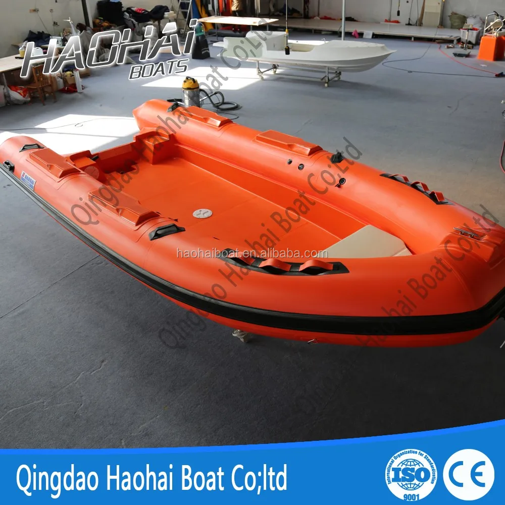 7person 550cm Double Hull Rib Hypalom Rib Inflatable Boat Used Outboard