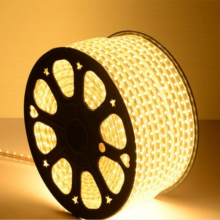 SMD 5050 IP68 led strip lightings 220-240v 100m/roll