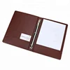 2018 Wholesale Hotel service guide folder A4 leather portfolio