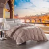 Duck Feather Duvet Inner White Comforter Cool Comfort