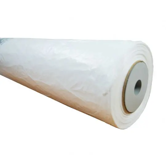 
HDPE car overspray protection width 4.87m length 121.9m pre folded masking film 