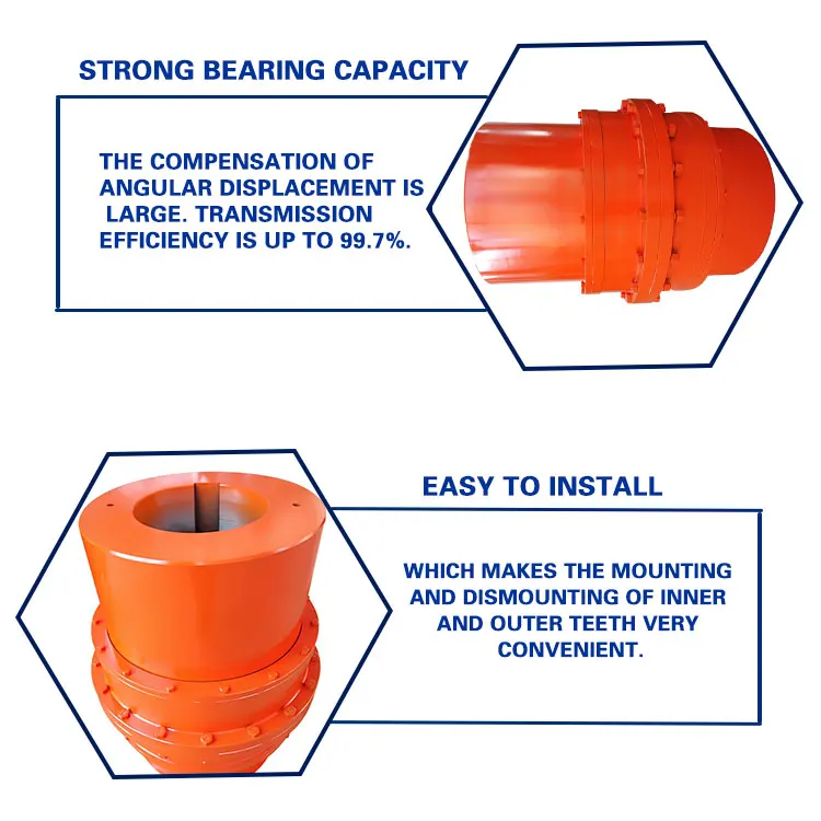 hot sale giicl standard flexible torque limiter drum-type gear motor coupling