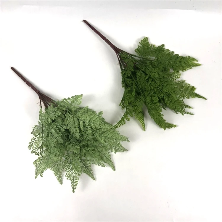 Artificial Plants Green Leaves Foliage Bush Wholesale Artificial Tree Leaves For Decoration