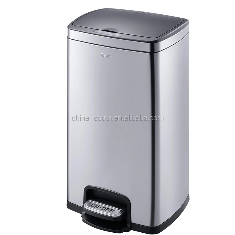 25l Automatic Smart Kitchen Electronic Sesnor Pedal Dustbin Buy 25l
