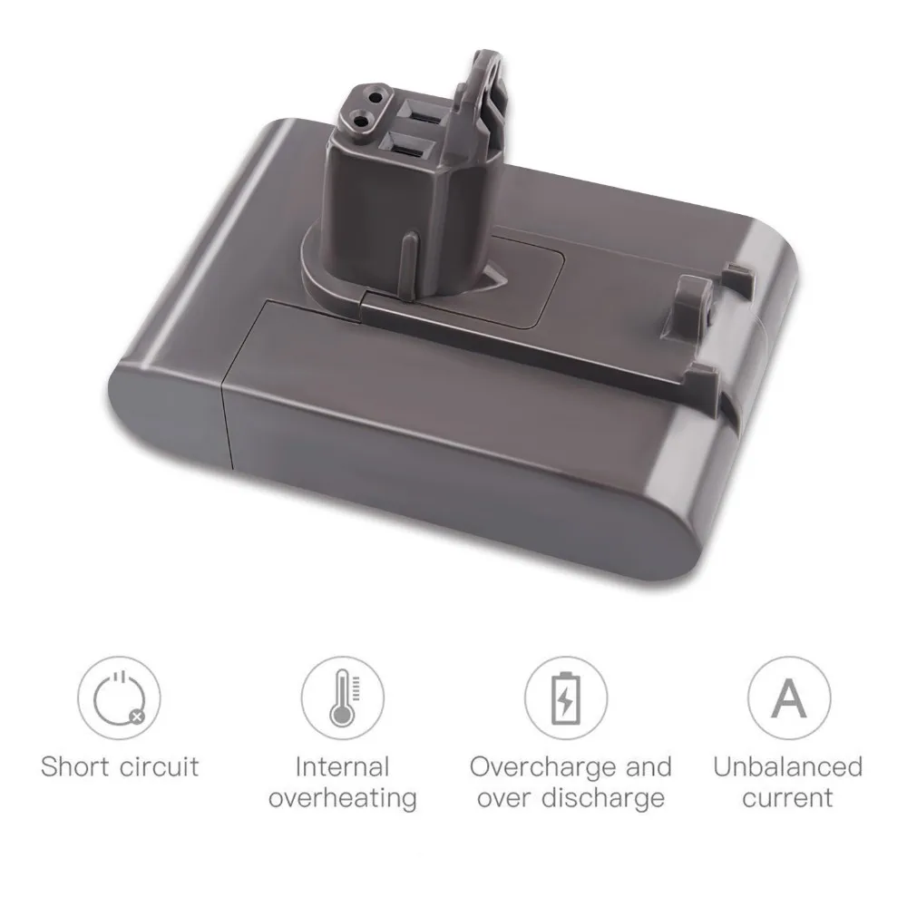 Replacement Battery For Dyson Dc44 Animal Dc34 Dc45 Vacuum Cleaner