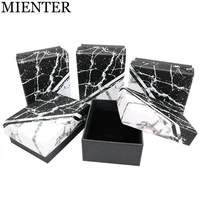 

Wholesale Custom Logo Printed Marble Pattern Luxury Earrings Necklace Bracelet Paper Jewelry Box