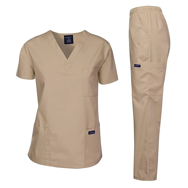 

OEM Service Hospital Medical Scrubs And fashionable nurse uniform designs, White,blue,black, navy blue, pink. or customerized