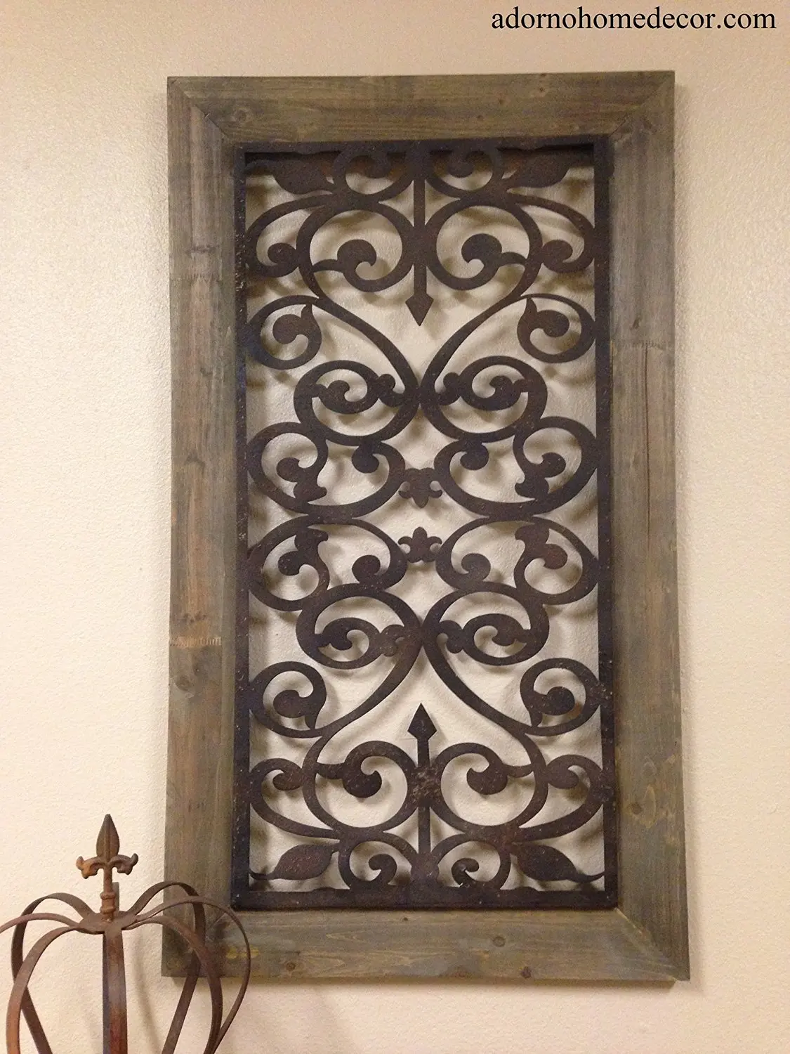 Panel Wall Decor Find Deals On Line At Get Quotations Large Metal Wood Wall Panel Antique Vintage Rustic Chic Unique Decor