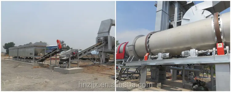 Road asphalt mixing plant 80TPH asphalt machinery