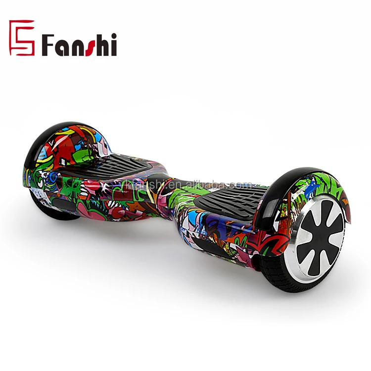 

6.5 Inch Two Wheel Self Balancing Electric Scooter Hoverboard With Light and phone connection speaker, Optional or customized