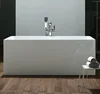 One Person Rectangular Corner Plastic Portable Bathtub For Adult
