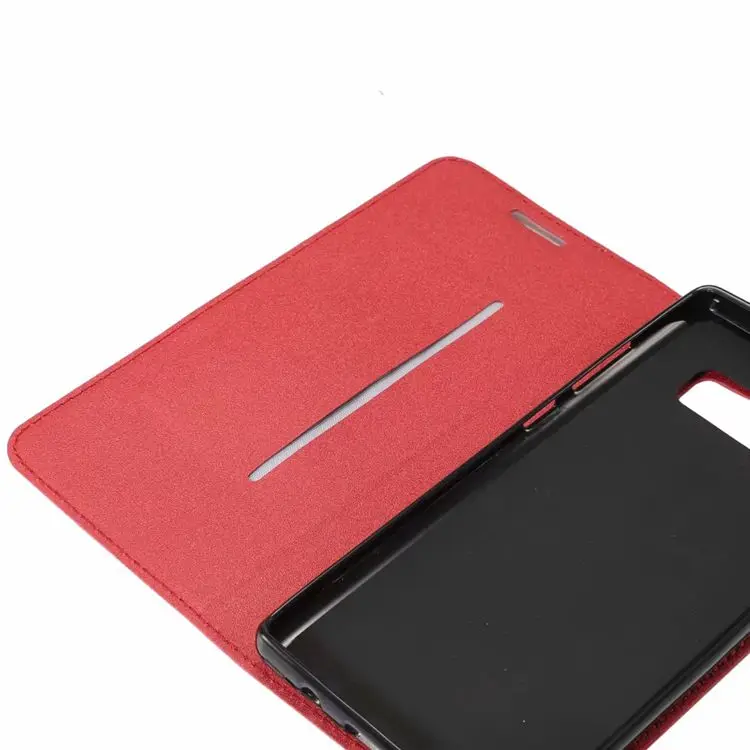 For Samsung Galaxy Note 8 Flip PU Leather Cell Phone Case with Credit Card Holder