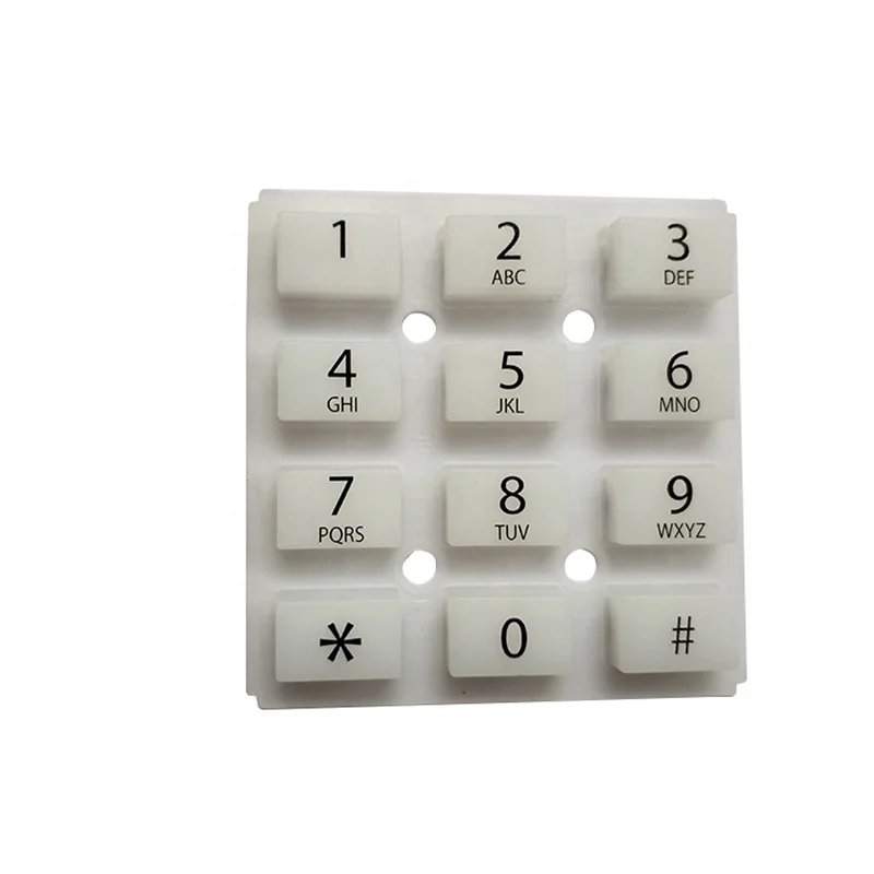 
Best Selling POS Terminal Pax S90 Silicone Rubber Keypad silicone rubber keypad for tv remote control 