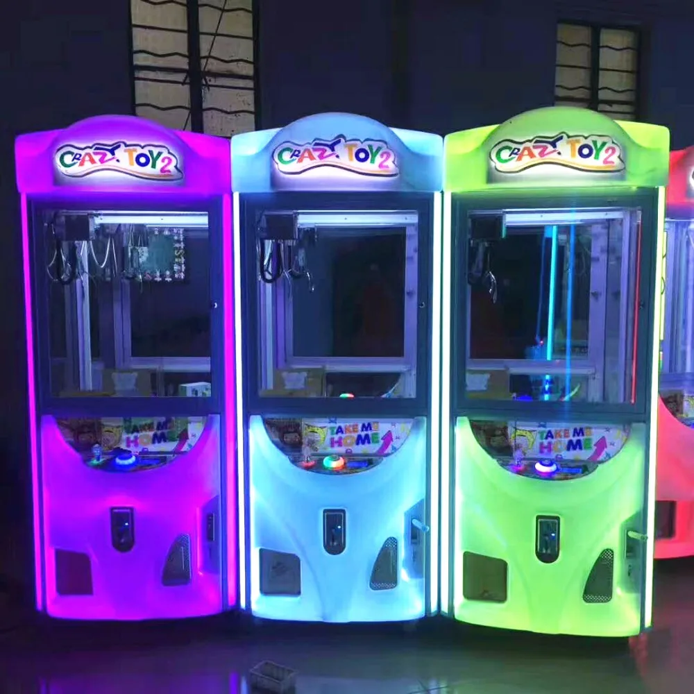 crazy toy 2 claw machine