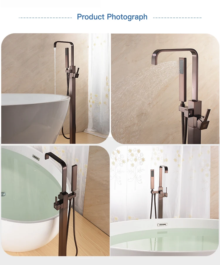 Tub Freestanding Stand Alone Bath Shower Idea Store Bathtup Mixer Tap