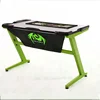 2019 Best Selling Perfect Computer Table For Desktop Computer Desk With LED Light Racing Gaming Chair Table Custom OEM