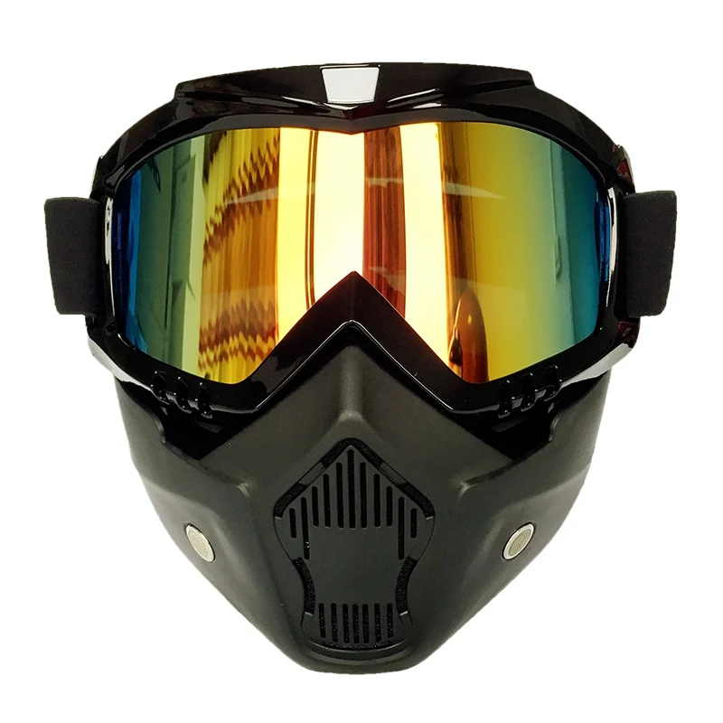 

Factory Price Dual Use Motocross goggle Mask Motorcycle Glasses Cycling For Vintage Helmet CG06