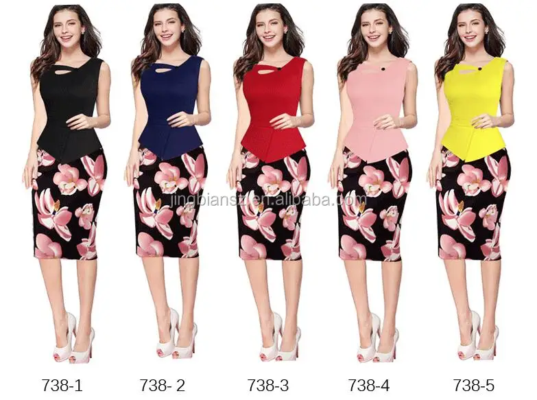 

free shipping new fashion design office dresses , formal women dresses #OCW3802