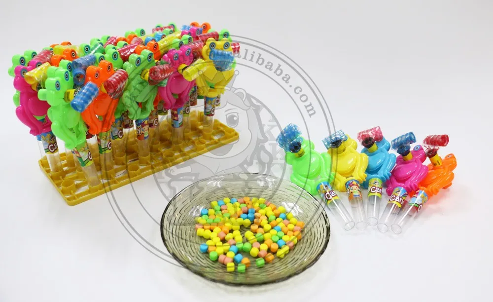 Funny Blowing Frog Toy Candy With Tablet Candy Buy Frog Toy Candy