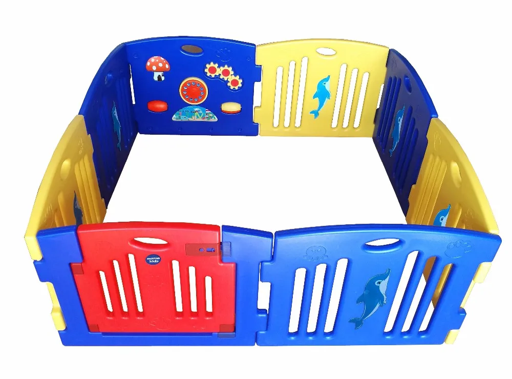 European Style Baby Play Yard Indoor Kids Play Area Plastic Playpen Fence Buy Baby Plastic