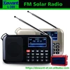 L-388 FM radio mp3 player solar powered mp3 player with lcd screen