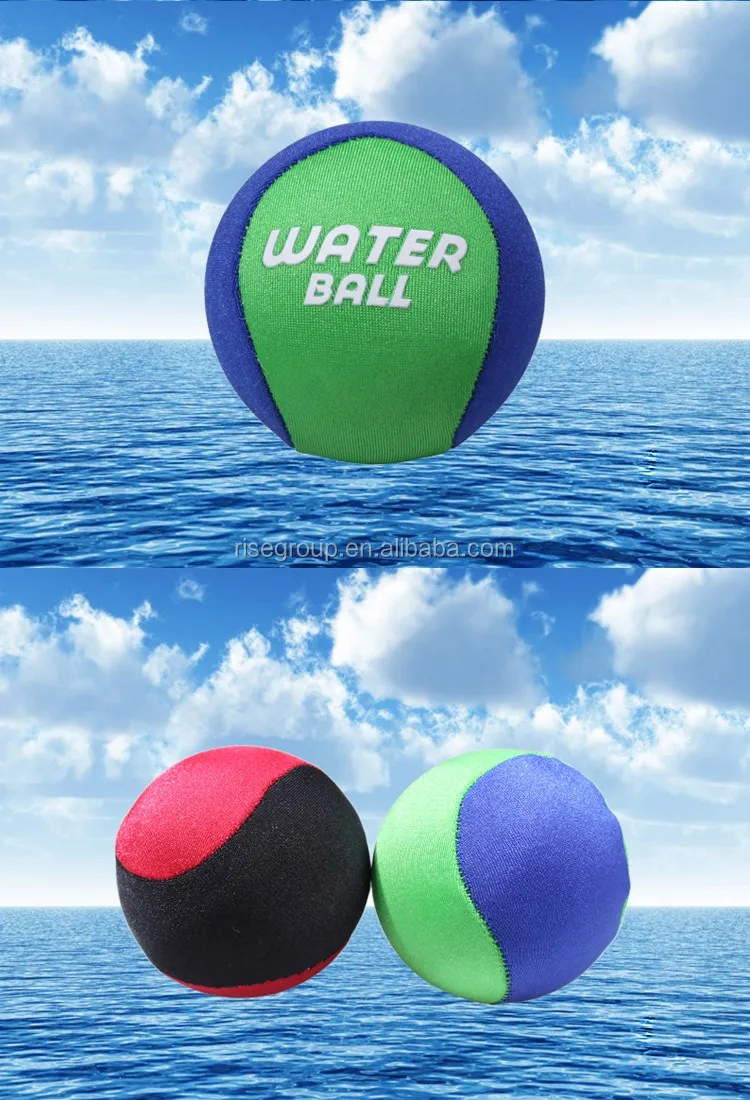 tpr water bouncing stress ball red