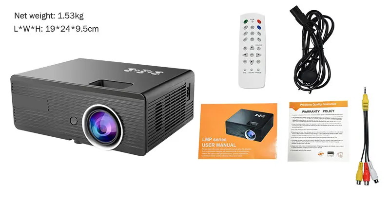 
LSP Mini Portable LCD home theater Projector MG500 
