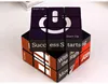 Plastic ABS educational stickers 6 panel full custom magic cubes
