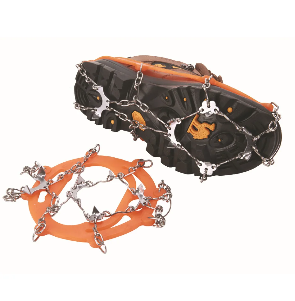 

8 Ice Gripper Ice Claws Walking on snow mountain hiking anti-slip Crampons, N/a