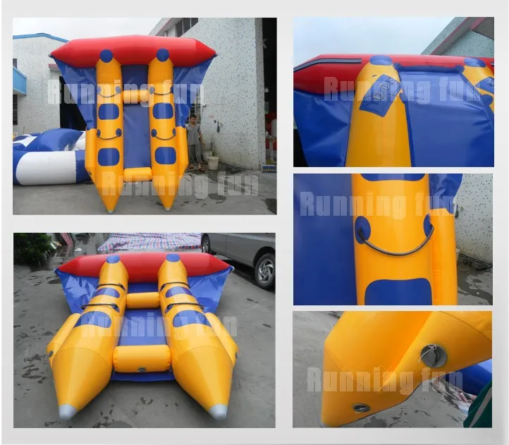 Inflatable Manta Ray Flying Towable Watercraft, Inflatable Flying Fish Water Game Toys, inflatable fly fish banana boat for water park.jpg