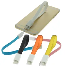 22cm 1M Magnetic Lightning Usb Sync Data Cable Short Magnet Noodle Charging 1 Meter For Apple