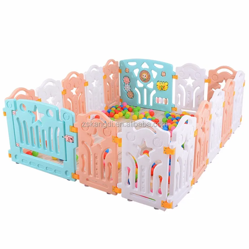 Bebe Garcons Filles Grand Parc En Plastique Avec Barriere De Securite Et Jouets Amusant 8 Pieces 10 Pieces 12 Pieces Buy Grand Parc Pour Bebe Product On Alibaba Com